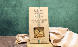 Fromage Gourmet - Biscuits Tomme des Pyrénées & Poivre Noir 80g
