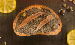 Les anchois de Marie - Tapenade d'olive noir au anchois de marie