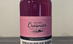 L'Eurélienne - Brasserie de Chandres - Vinaigre de bière L'Eurélienne aux framboises 20cl- Atelier Crosnier