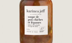 Karine & Jeff - Soupe de pois chiches et légumes 6x680g