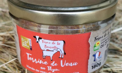Ferme de la Bouriette - Terrine de veau au tym 180g