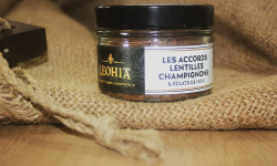 Leohia - Les Accords Lentilles, Champignons & Eclats de Noix 190g