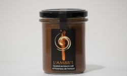 L'AMBR'1 Caramels et Gourmandises - Crème de Caramel au Pommeau - Pot de 220g