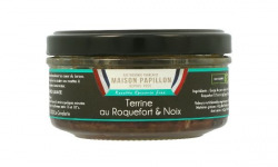 Maison PAPILLON - Artisan depuis 1955 - Terrine au Roquefort et Noix 130g