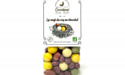 Cocoripop - Les Oeufs du Coq en Chocolat - 125g