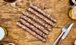 Ferme de Vertessec - Saucisse de volaille aux herbes par 6 - 430g