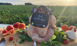 Les Volailles Loyer - Poules Fermières Authentiques par 2 (colis de 4,5 kgs) PAC - Entre 2,2 kgs et 2,4kgs
