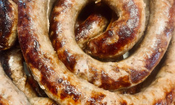 Maison Biau - [Précommande] Saucisse fraîche aux herbes de porc noir 500g