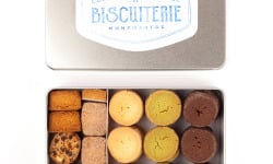 Compagnie Générale de Biscuiterie - Boîte En Métal Avec Diamants, Palets Bretons, Pavés De La Butte®, Cookies