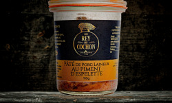 Lou Rey du Cochon - Pâté de porc laineux au piment d'Espelette 110g