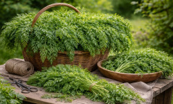 Nature et Saveurs - Ferme Aquaponique et Permacole Astérienne - Fanes de carotte – fraîches, non traitées, multi-usages