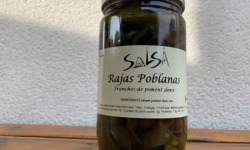 Salsamour - Rajas poblanas non piquante 400g net ( tranches)