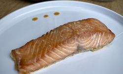 L'atelier Sea Frais - Pavé de saumon Atlantique fumé à chaud au bois de Hickory  sauce Terikayi
