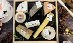 Fromage Gourmet - Plateau de fromage 100% Noël - 6 à 10 personnes