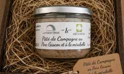 Terres de Bon Sens - Pâté de campagne au porc gascon et mirabelle 180g