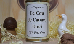 Lagreze Foie Gras - Le Cou de Canard Farci au Foie Gras 25% 12x400g
