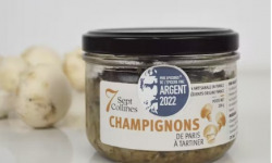 Sept Collines - Tartinable apéritif - Champignons de Paris à Tartiner 200 g (Epicures d'Argent 2022)