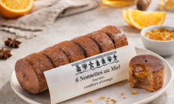 Maison Schmid - 6 Nonnettes au miel fourrées à la confiture d'orange