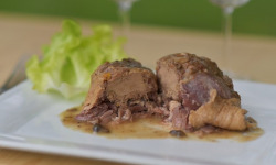Maison Micouleau - Cuisse de canard farcie au foie gras 7% sauce aux morilles 380g