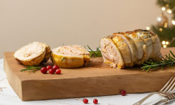 Maison Lascours - [Précommande] Rôti de Chapon au Foie Gras (Demi Chapon précuit à basse température)