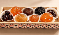 Nougats Laurmar - Coffret bois fruits confits glacés