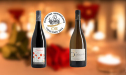 Domaine de la Chopinière du Roy - À deux c’est mieux - Coffret Duo vin de Loire Rouge et Blanc aromatique pour couple - 2 x 75 cl