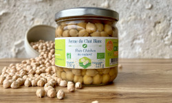 Ferme du Chat Blanc - Pois Chiches au Naturel Bio - 37cl