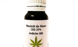 Ferme de Pourcier - Huile CBD 20% - Macérât de Fleurs - 10ml