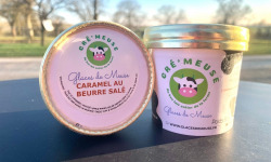 Glaces de Meuse - P'tit Pot "Caramel au Beurre Salé" - Crème Glacée 90g