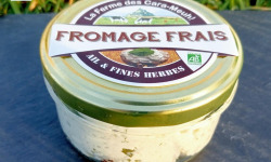 La Ferme des Cara-Meuh - Fromage frais ail et fines herbes BIO - 180g