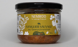 Nemrod - Terrine de Sanglier au Gewurztraminer - 180 g