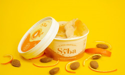 Sÿba - Glaces végétales - Glace Amande Fleur d'Oranger, Coulis d'Abricot - 6x120ml