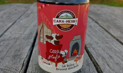La Ferme des Cara-Meuh - Carton 24 bières ambrées Cara-Glagla BIO 33 cl