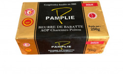 Laiterie de Pamplie - Beurre Pasteurisé Doux AOP Charentes-Poitou - 250g