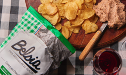 Chips BELSIA - Chips Artisanales aux Herbes de Provence & Tomates - 150g x10