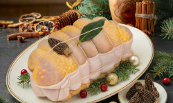 Maison Lascours - [Précommande] Rôti de Chapon farce aux Morilles - 2 kg