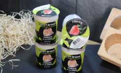 Ferme du Sire de Créquy - Yaourt brassé - Fraise x4