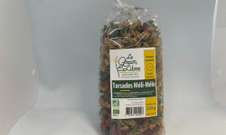 Paysan Bleu - Pâtes Méli mélo à la spiruline 250g