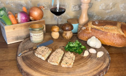 Domaine de Favard - Lot de 3 Tartinades de Canard Cèpes et persillades 100g spéciale apéritifs