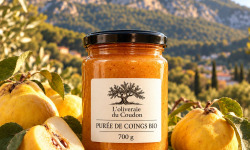 L'OLIVERAIE DU COUDON - PUREE DE COING BIO 700GR