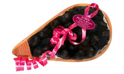 Maison du Pruneau - Cueillette du Gascon - Claie Agenaise en Bois Garnie de Pruneaux Fourrés à la Crème de Pruneaux - 350g