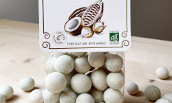 Cocoripop - Noisettes chocolat blanc noix de coco 100g x 8