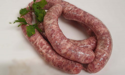 Ferme de la Paumerais - SAUCISSE FRAICHE DE PORC AUX HERBES - 1 Kg (x6)