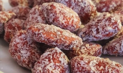 La confiserie d’antan 100% bio - Amandes caramélisées noix de coco - vrac 500 gr