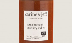 Karine & Jeff - Sauce tomate au curry indien 6x200g