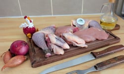 Fermette des Landes - Pintade fermiere découpée 1,2 kg