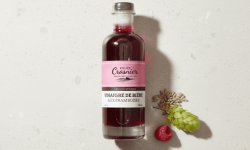 Bière L’Eurélienne – Brasserie de Chandres - Vinaigre de bière L'Eurélienne aux framboises 20cl- Atelier Crosnier