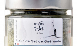 Artisans du Sel - Fleur de Sel de Guérande à la Spiruline – Verrine 85g | Artisans du Sel