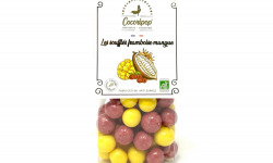 Cocoripop - Soufflés mangue framboise - 100g