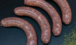 Nemrod - Saucisses de Sanglier à l'Ail des Ours (Par 4) (130g/pièce - 520g/colis)